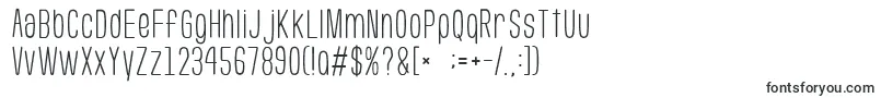 GomariceUsuaziHosomozi Font – Computer Fonts