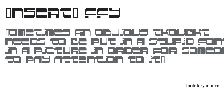 Insert2 ffy Font