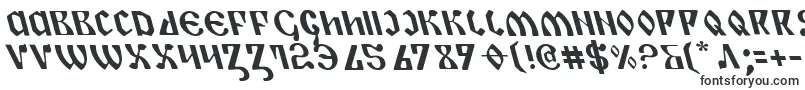 Шрифт PiperPieLeftalic – религиозные шрифты
