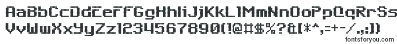6809char-fontti – Alkavat 6:lla olevat fontit