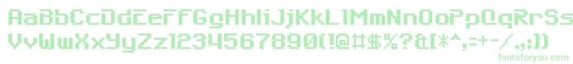 6809char Font – Green Fonts