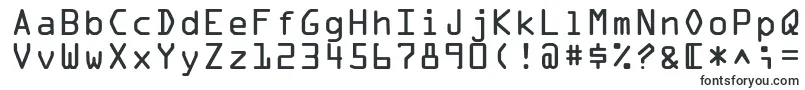 OcraLtAlternate-fontti – Alkavat O:lla olevat fontit