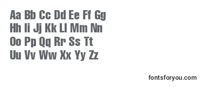 Шрифт Cyrilliccompressed