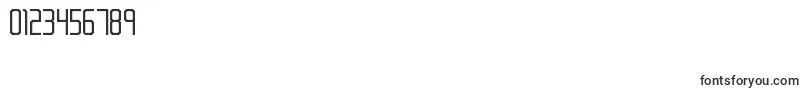 FrankfurtMesseWide Font – Fonts for Numbers and Digits