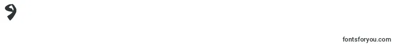 Chint-Schriftart – Schriften für die Ziffer 9