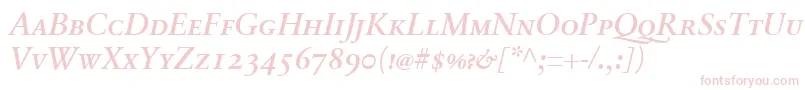 SabonnextLtDemiItalicSmallCaps Font – Pink Fonts