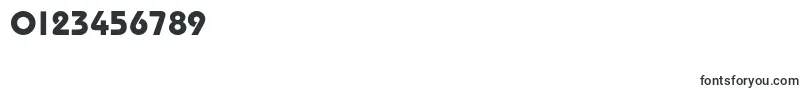 Taurusboldc Font – Fonts for Numbers and Digits