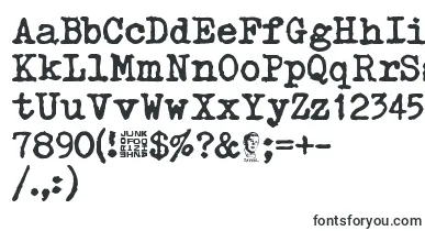 Typetys font – typewriter Fonts