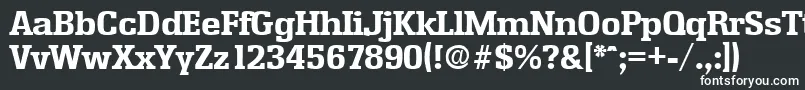 EnschedeBold Font – White Fonts