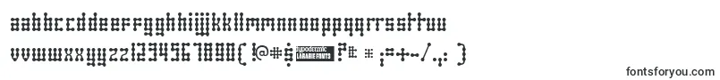 Skeletor Font – Braille Fonts