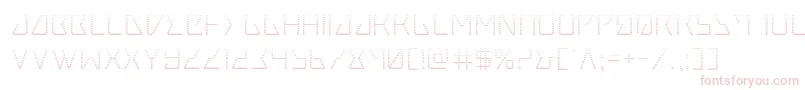 Tracergrad Font – Pink Fonts on White Background