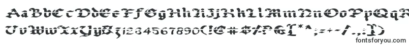 Uberlav2e-fontti – Alkavat U:lla olevat fontit