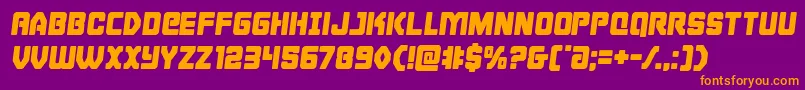 Más sobre la fuente Cyborgroostersemital fuente Cyborgroostersemital – Fuentes Naranjas Sobre Fondo Morado