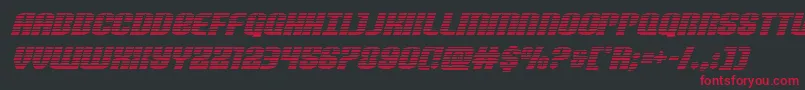 Nightwraithgradital Font – Red Fonts on Black Background