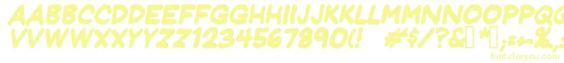 Jeffpbdi Font – Yellow Fonts