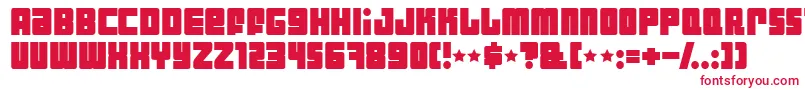 Industb Font – Red Fonts