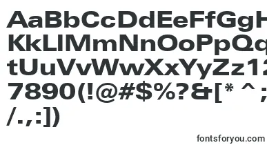 Ft41Black font – newspaper Fonts