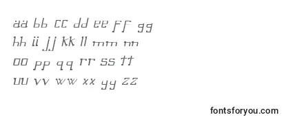 OmellonsLightitalic Font