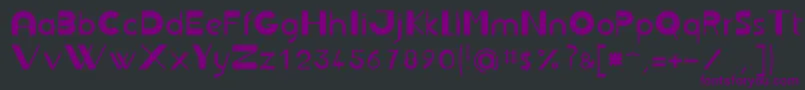 Jbrond Font – Purple Fonts on Black Background
