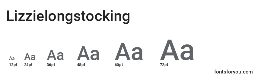 Lizzielongstocking Font Sizes