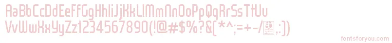 WoxModelistRegularDemo Font – Pink Fonts on White Background