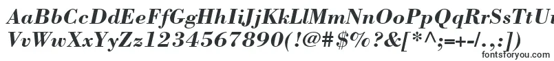 BodoniSsiBoldItalic-fontti – Fontit Adobe Indesignille