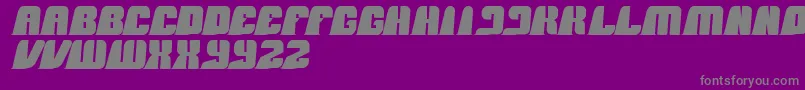 BlackMamba Font – Gray Fonts on Purple Background