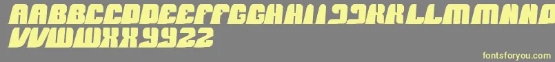 BlackMamba Font – Yellow Fonts on Gray Background