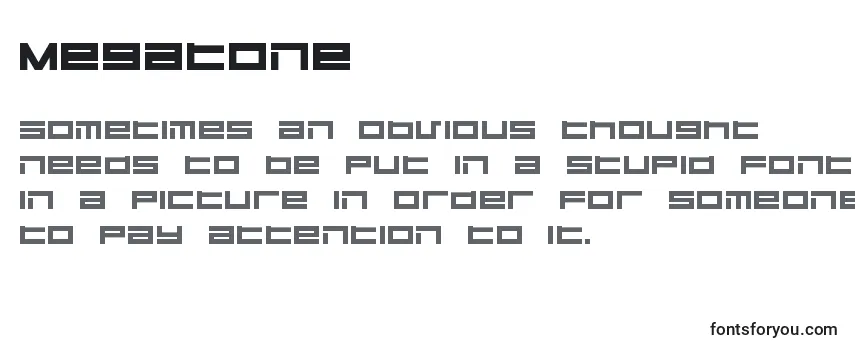 Обзор шрифта Megatone