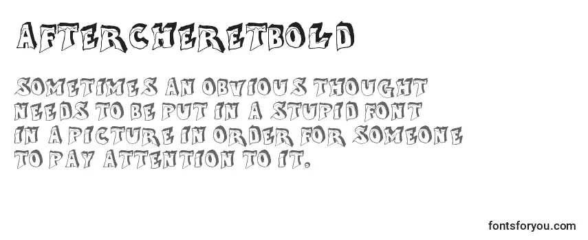 AfterCheretBold Font