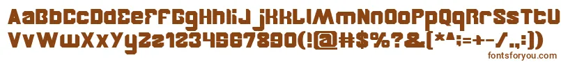 BrotherBold Font – Brown Fonts on White Background