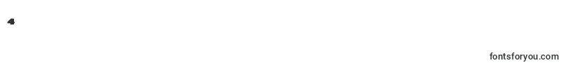 フォントRabbitBold – フォント数字4