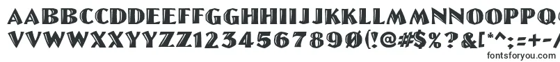 LinoletterCutRegular-fontti – vektorifontit