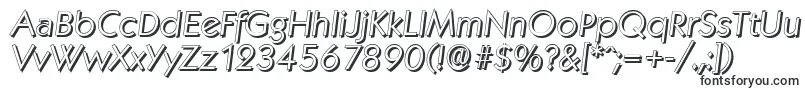 KoblenzshadowLightItalic Font – Bold Fonts