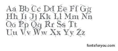 Обзор шрифта TypographyTiesRegular
