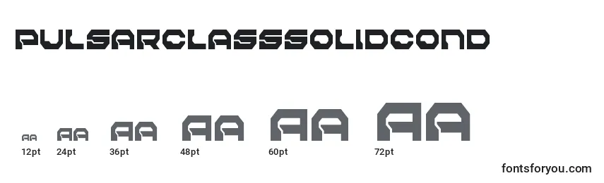 Pulsarclasssolidcond font sizes
