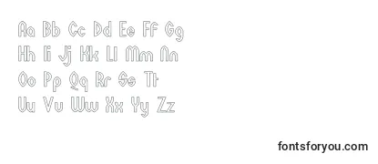 WazooOutline-fontti