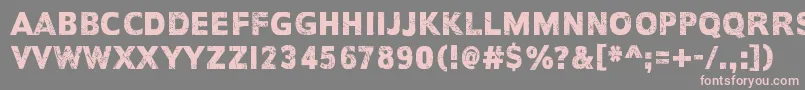EveryDayIsExactlyTheSame Font – Pink Fonts on Gray Background