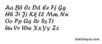 Обзор шрифта Forte
