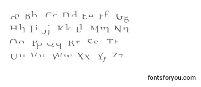 Шрифт Fragmenta
