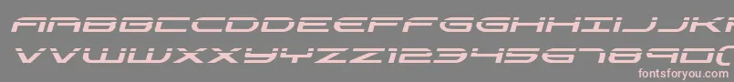 Antietamlaserital Font – Pink Fonts on Gray Background