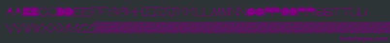 Hotbone Font – Purple Fonts on Black Background