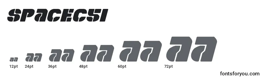 Spacec5i Font Sizes