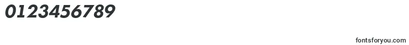 Futuri6 Font – Fonts for Numbers and Digits