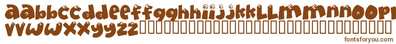 Eyeonlyhaveeyesforyou Font – Brown Fonts