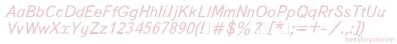 BukvarnayaItalic.001.001 Font – Pink Fonts