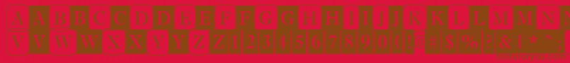 More about AAntiquetrdcmdc1cb Font AAntiquetrdcmdc1cb Font – Brown Fonts on Red Background