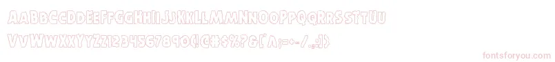 Horroweenout Font – Pink Fonts