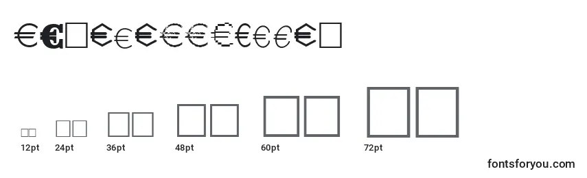 EuroCollection Font Sizes