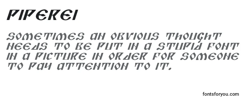 Piperei Font
